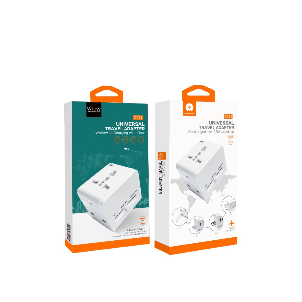 Adaptador De Viaje Universal