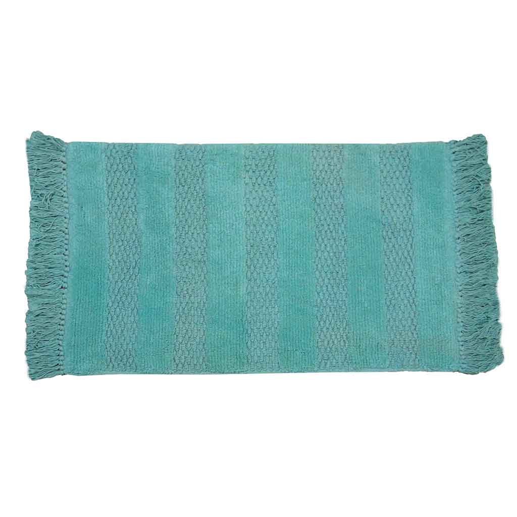 Alfombra de baño con flecos 50X80CM