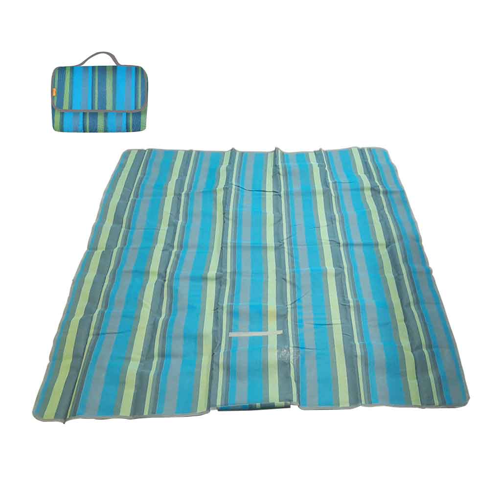 Manta De Playa estampado azul
