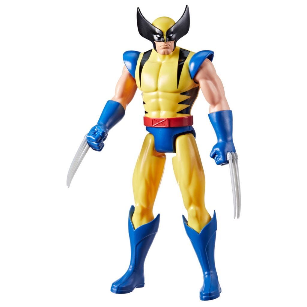 Figura de Acción Marvel Titan Hero Series X-Men Wolverine