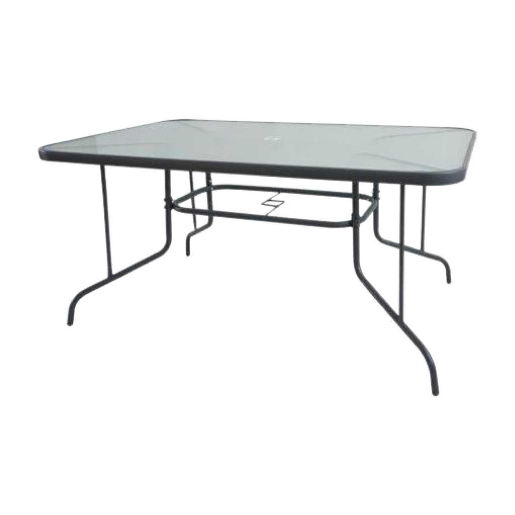 Mesa Comedor Santiago rectangular negra