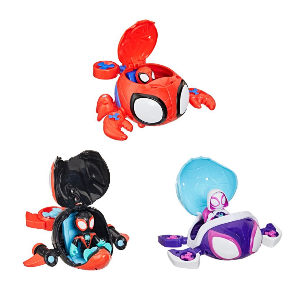 Figura de Acción Spidey And Friends Water-Webs Vehículos