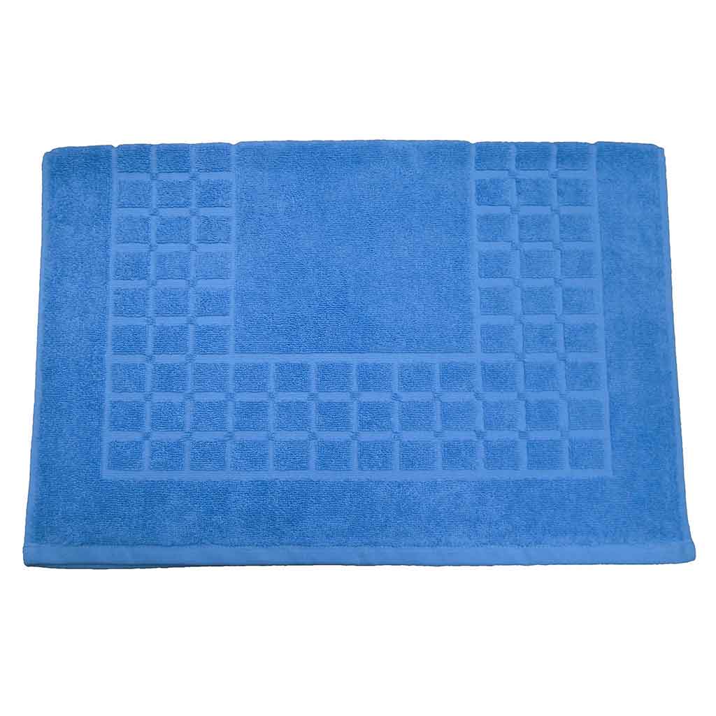 Alfombra de baño de color azul 50X70CM