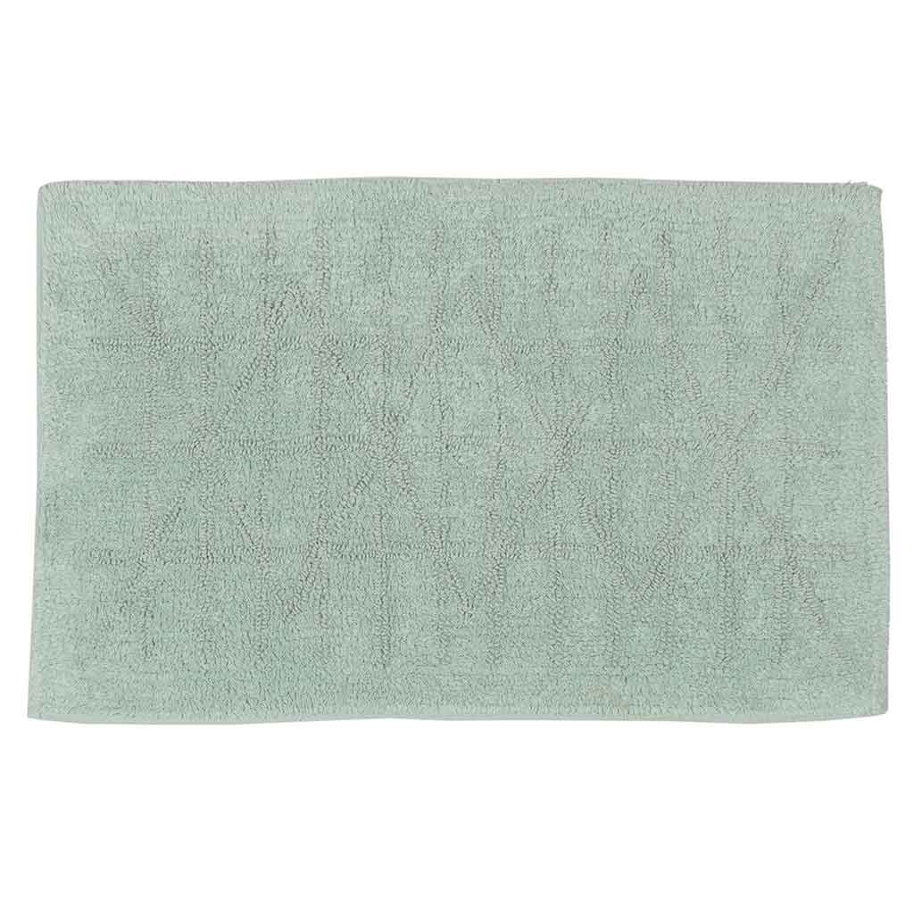 Alfombra de baño gris claro 50X80CM