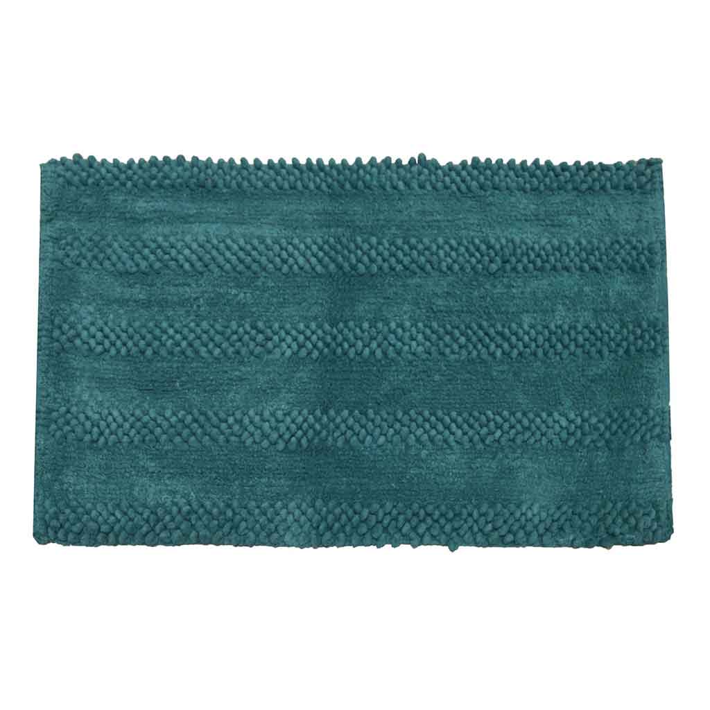 Alfombra de baño cuadrado verde 50X80CM