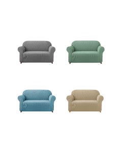 Funda Elástica Para Sofá De 2 Plazas Colores Surtidos 120X245Cm
