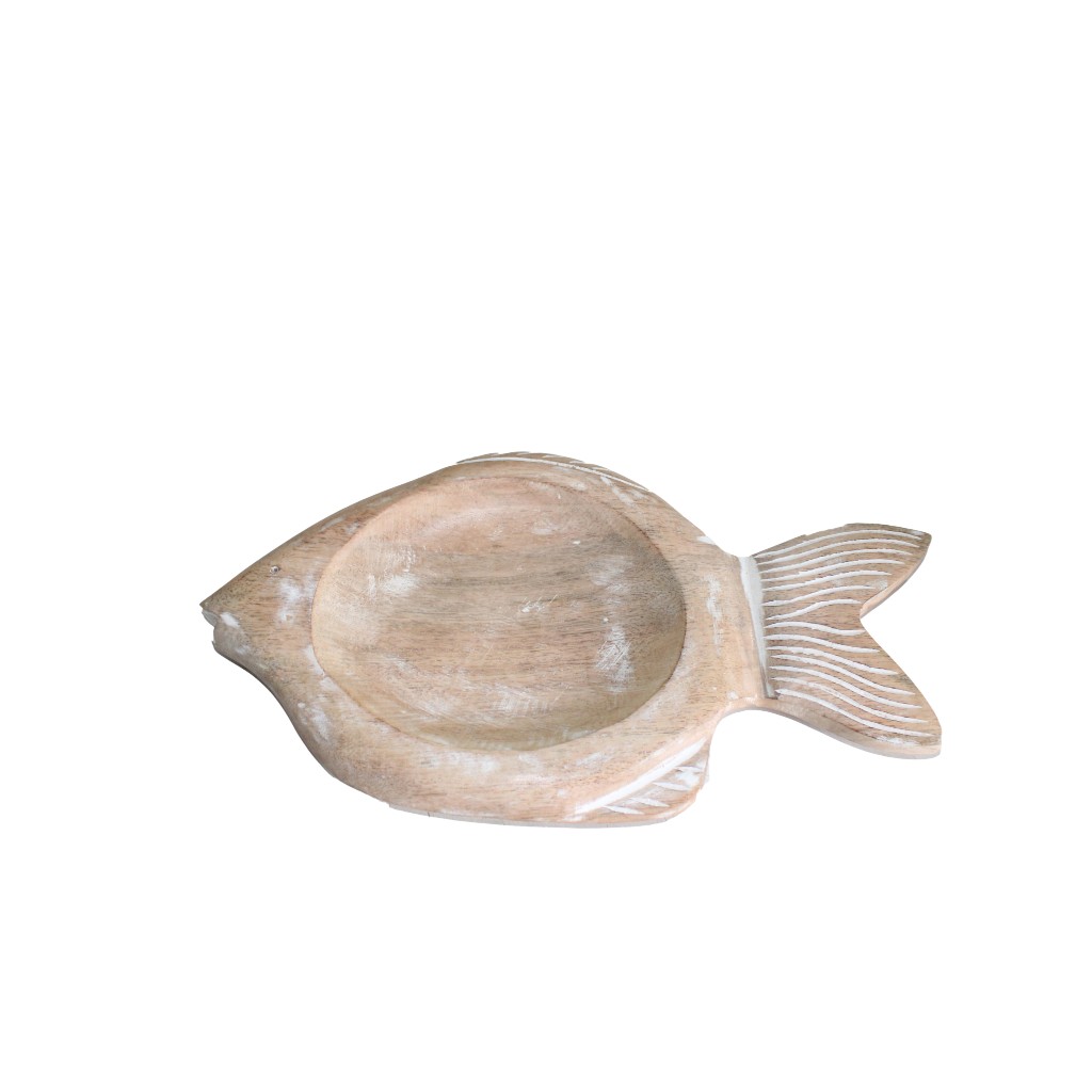 Bandeja Decorativa Forma De Pescado 43x22x3.5cm