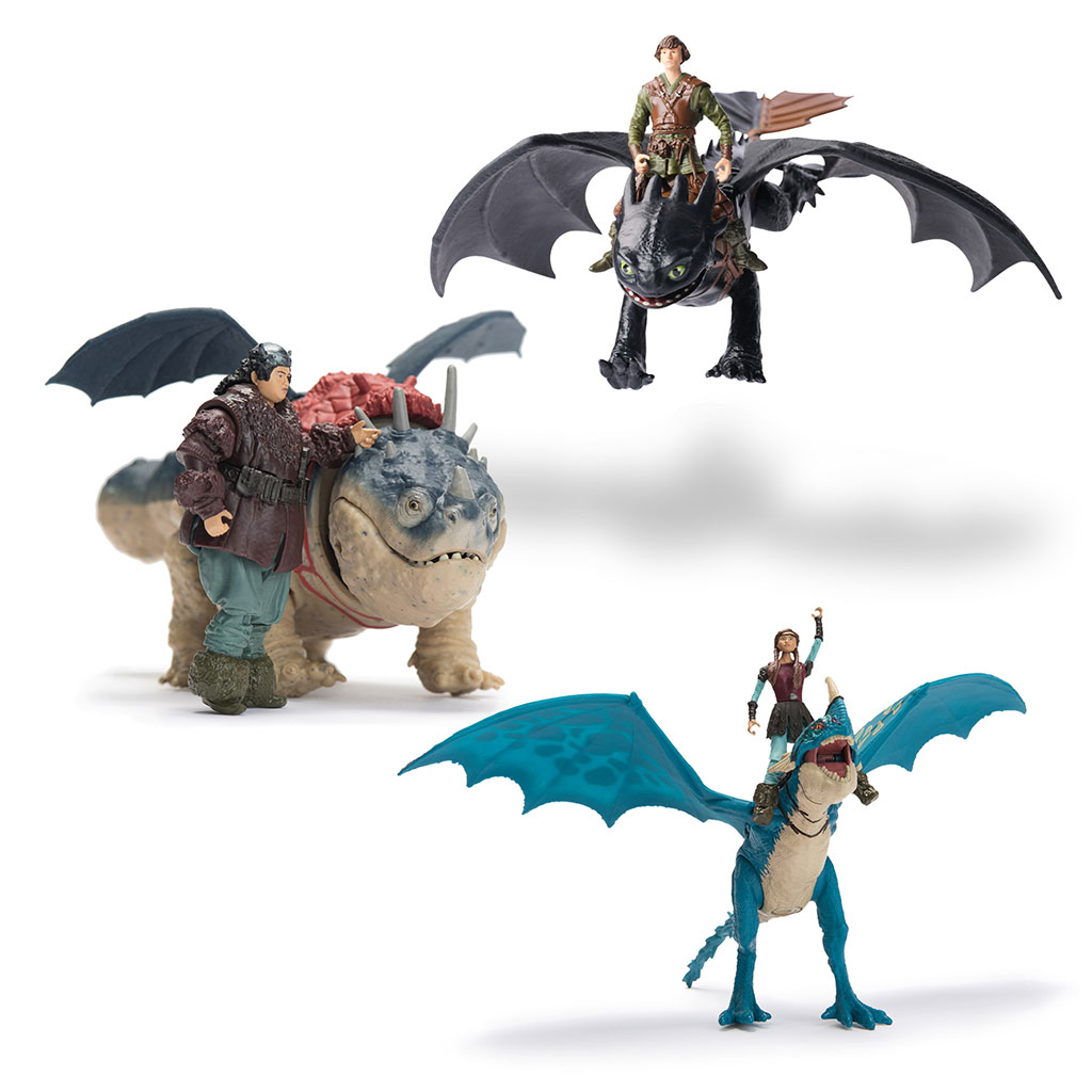 Figura Articulada Cómo Entrenar A Tu Dragón Con Vikingo Surtidos