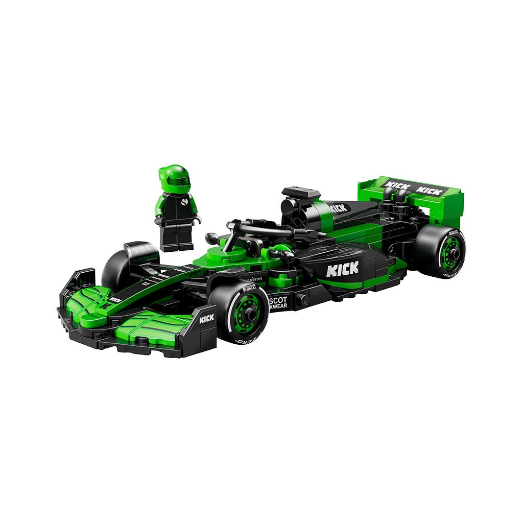 Bloques Lego Coche De Carreras KICK Sauber F1 Team C44 259Pzs