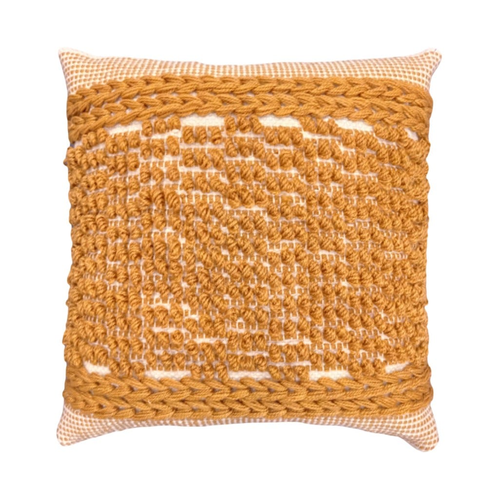 Cojín Amarillo Mostaza 45X45Cm