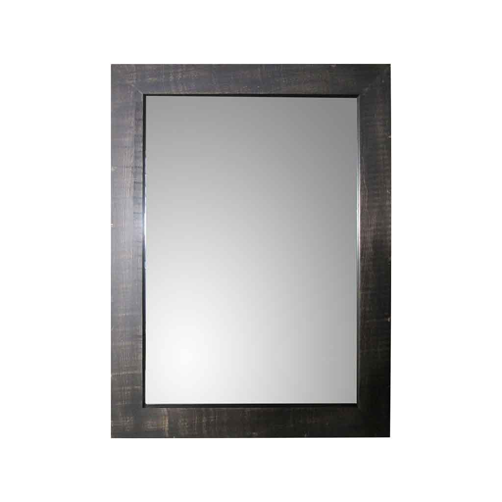 Espejo Cuadrado Negro 76x106x6cm