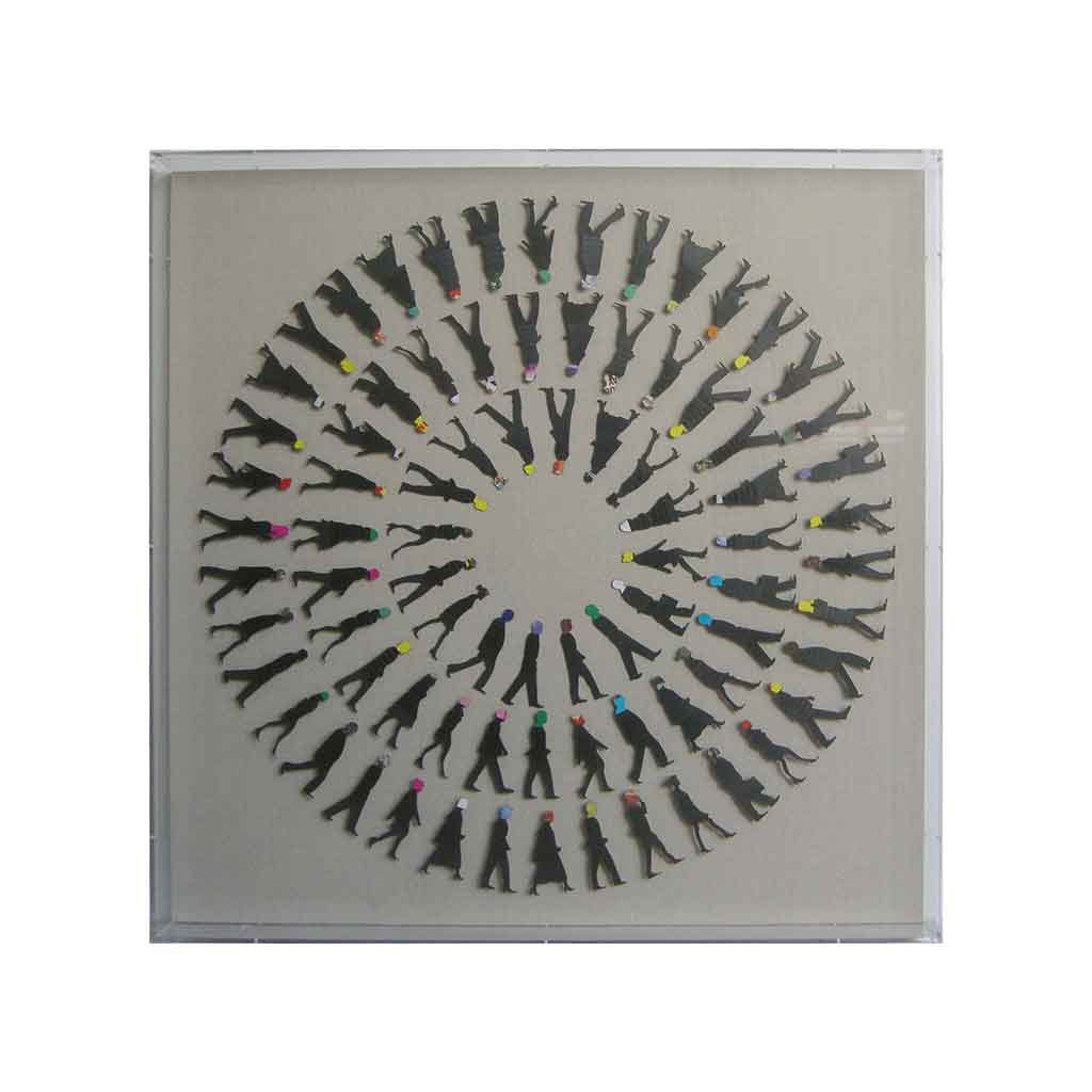 Cuadro Decorativo 90x90x8cm