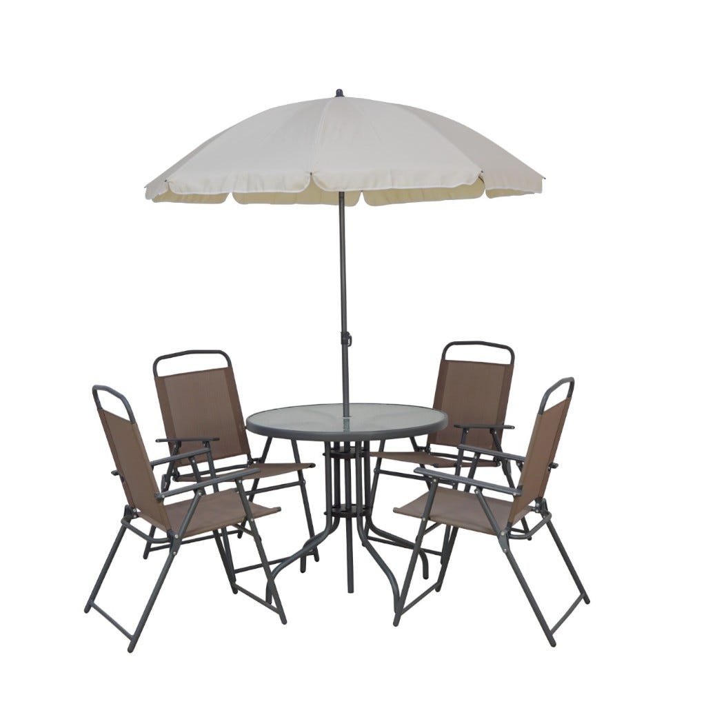 Set Blondy Gris Silla 54X63X91Cm - Mesa 80X70Cm