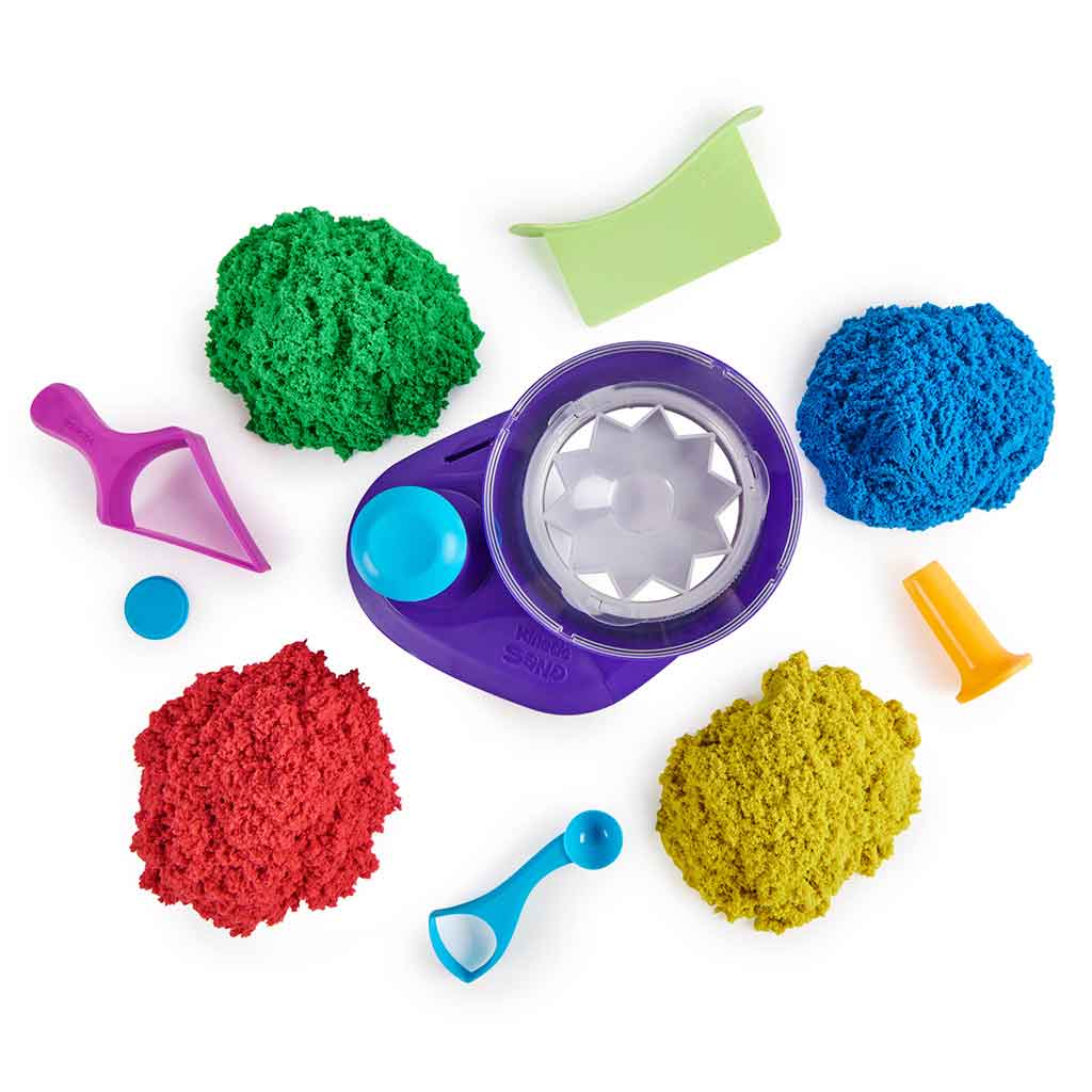 Kinetic Sand Set Creaciones Gira Y Sorpresa