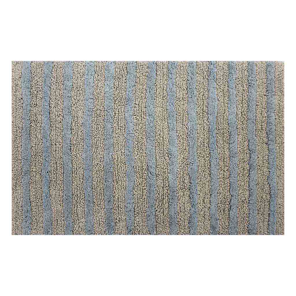 Alfombra de baño azul con estampado 50X80CM