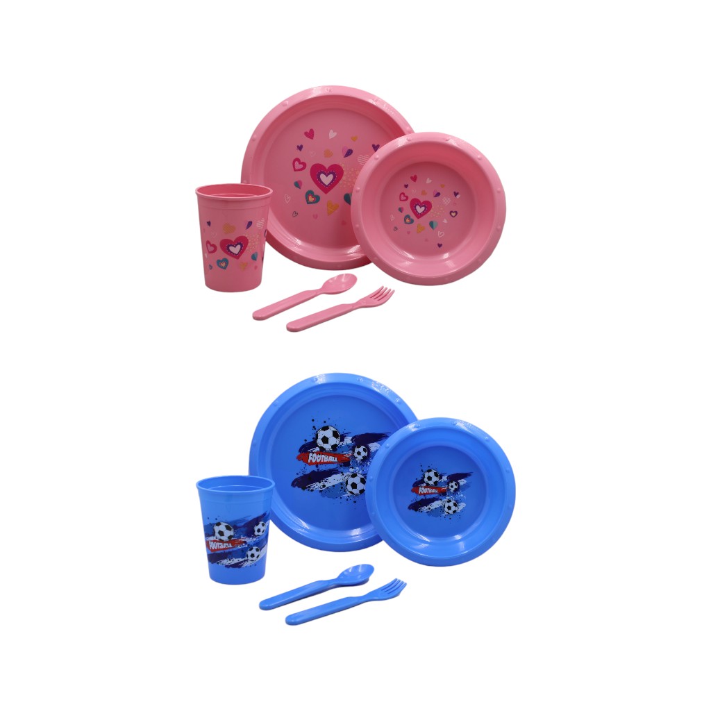 Vajilla Para Niños 5 Piezas Surtidos