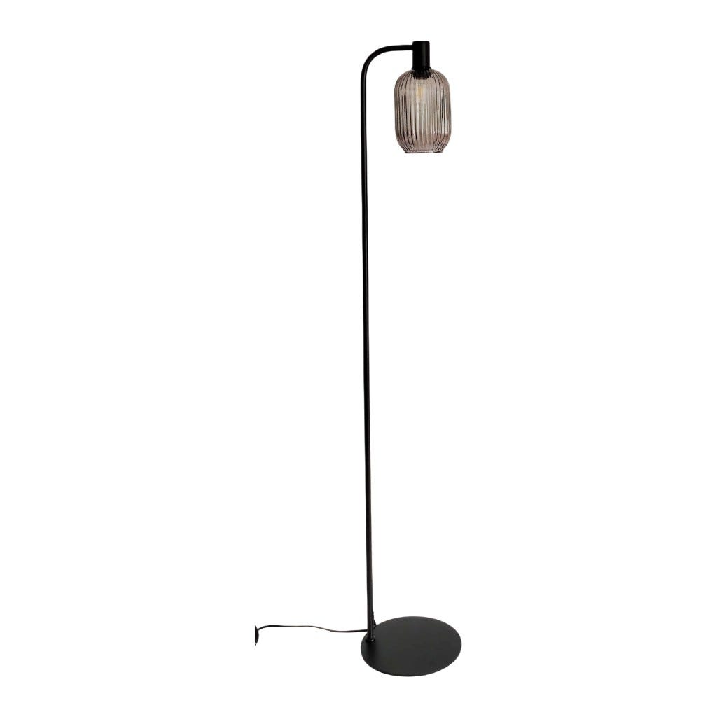 Lámpara De Pie Con Base Negro 25x149cm