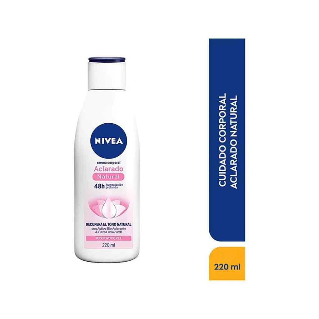 NIVEA BODY ACLARADO NATURAL 220ML