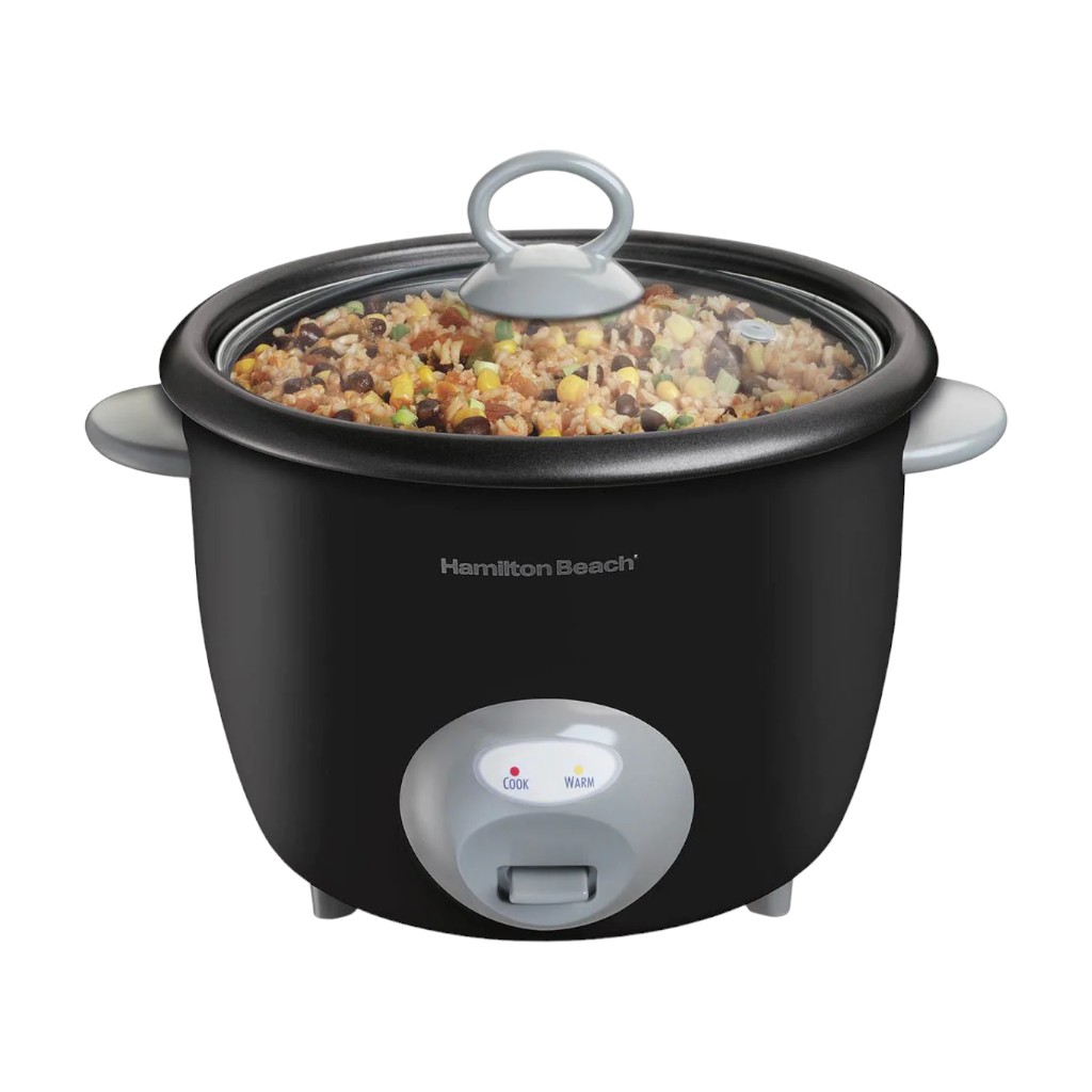 Olla Arrocera 20tz Negra Hamilton Beach