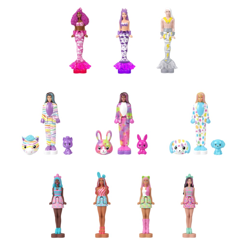 Mini Barbieland Color Revelación Serie 2 Modelos Surtidos