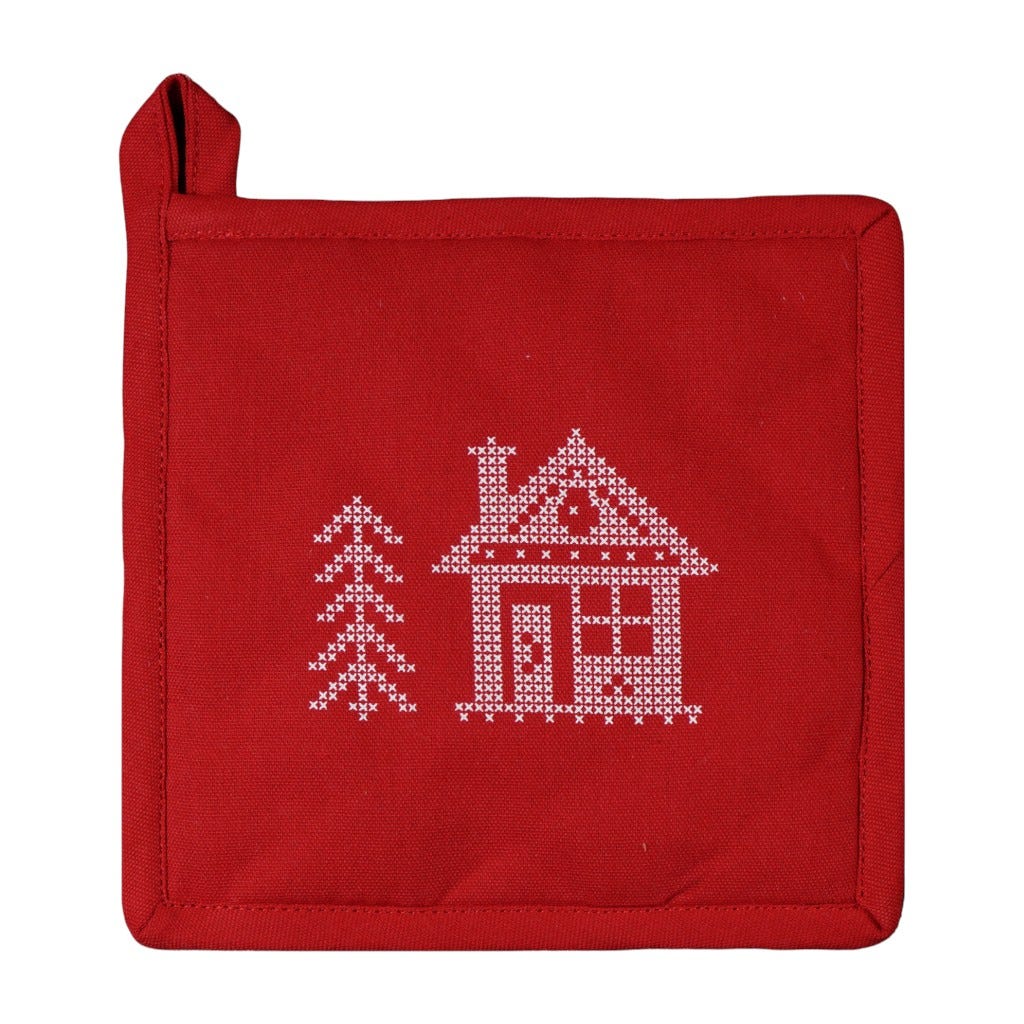 Agarra Olla Navideño Luna 20x20cm