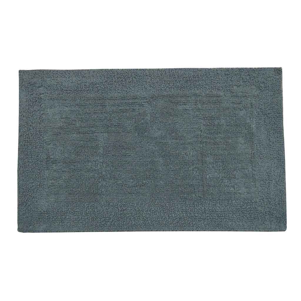 Alfombra de baño verde oscuro 50X80CM