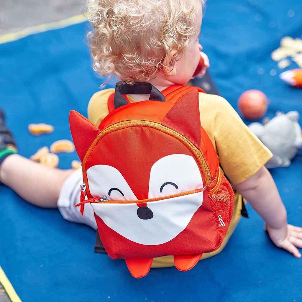 Mochila Infantil Con Arnés De Seguridad De Zorro Diono