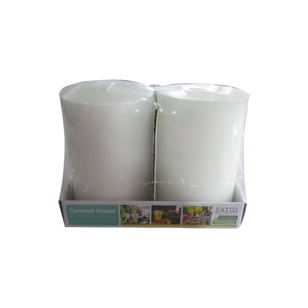 Vela Citronella 2pcs 14.5x7x10cm