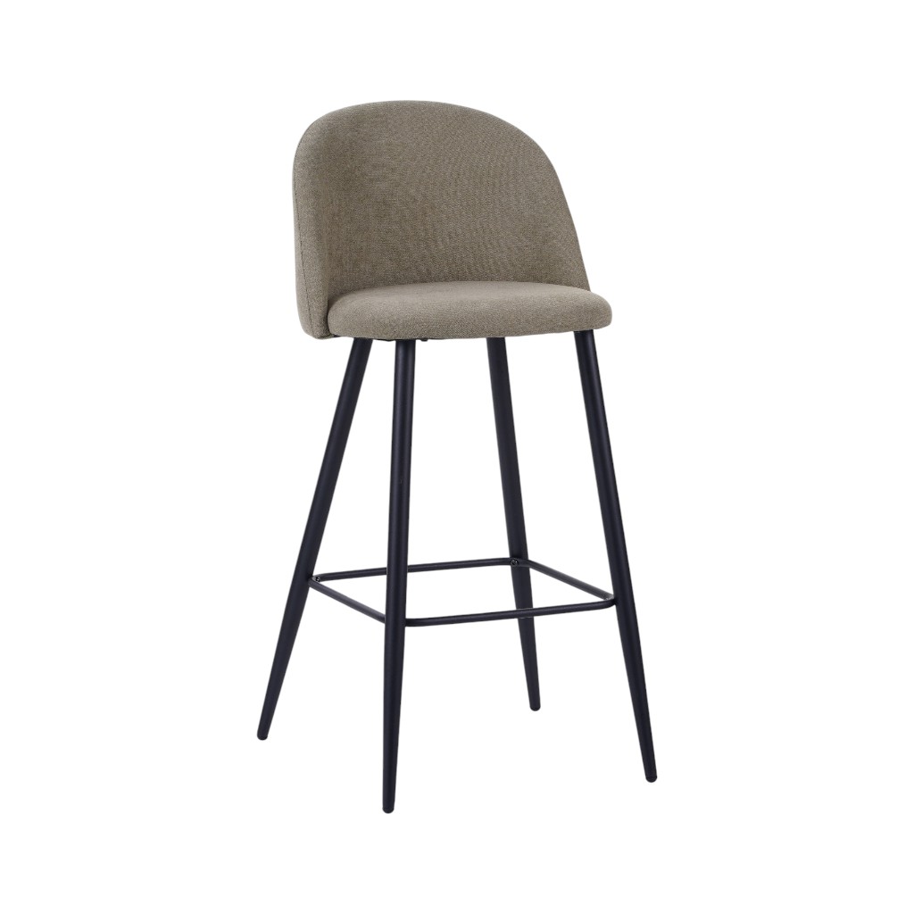 Silla De Bar Doris Verde 55X46X102Cm