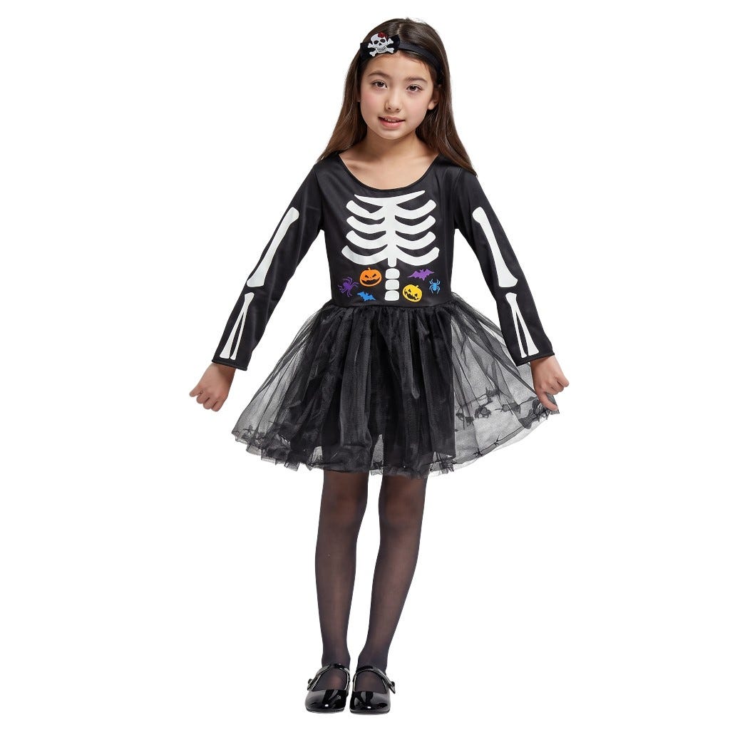 Disfraz Infantil Bailarina De Huesos