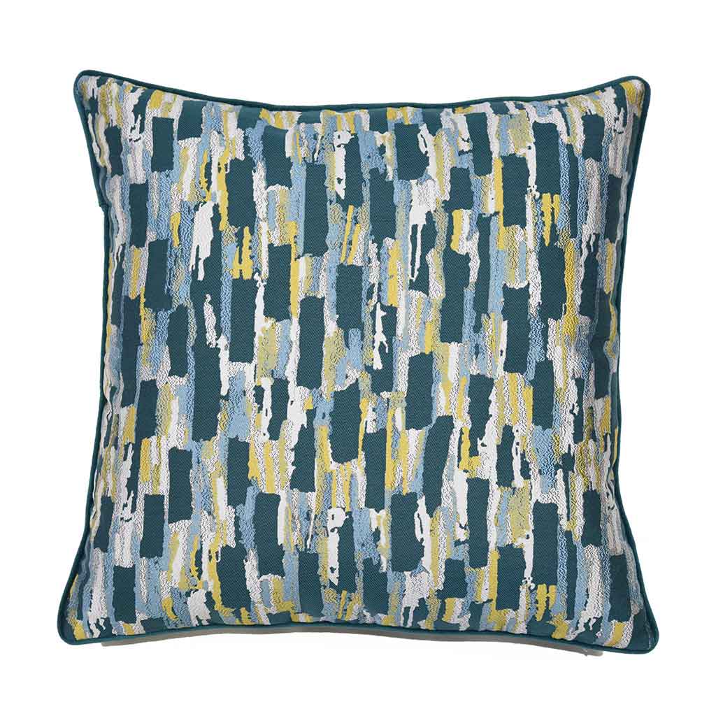 Cojín Con Estampado Verde 45X45Cm