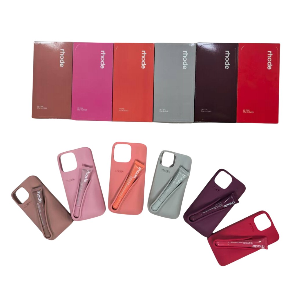 Funda Para iPhone 13/14/15 Con Pintalabios Colores Surtidos