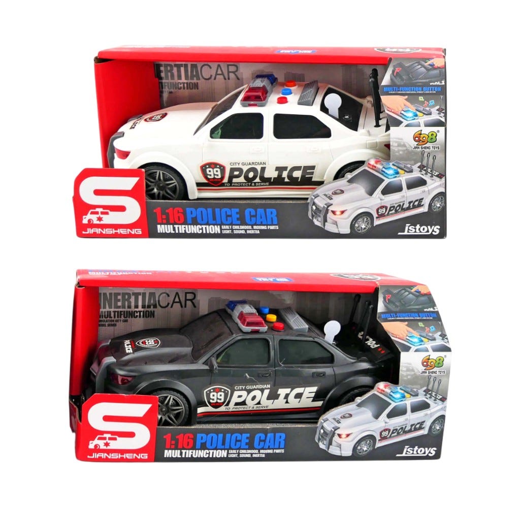 Carro Patrulla Policial 1:16 Surtidos