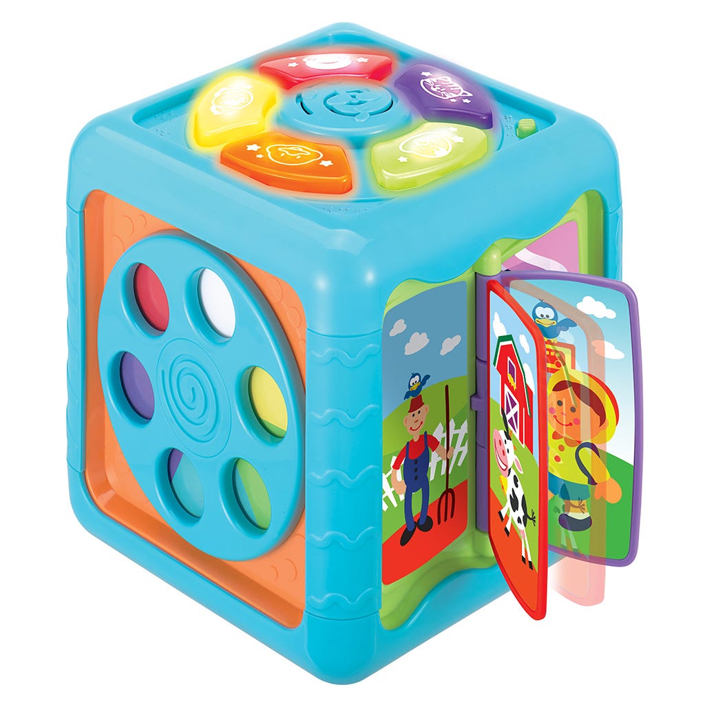 Cubo Infantil con Luces y Sonido