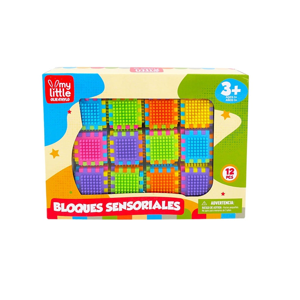 Bloques Sensoriales 12Pzs