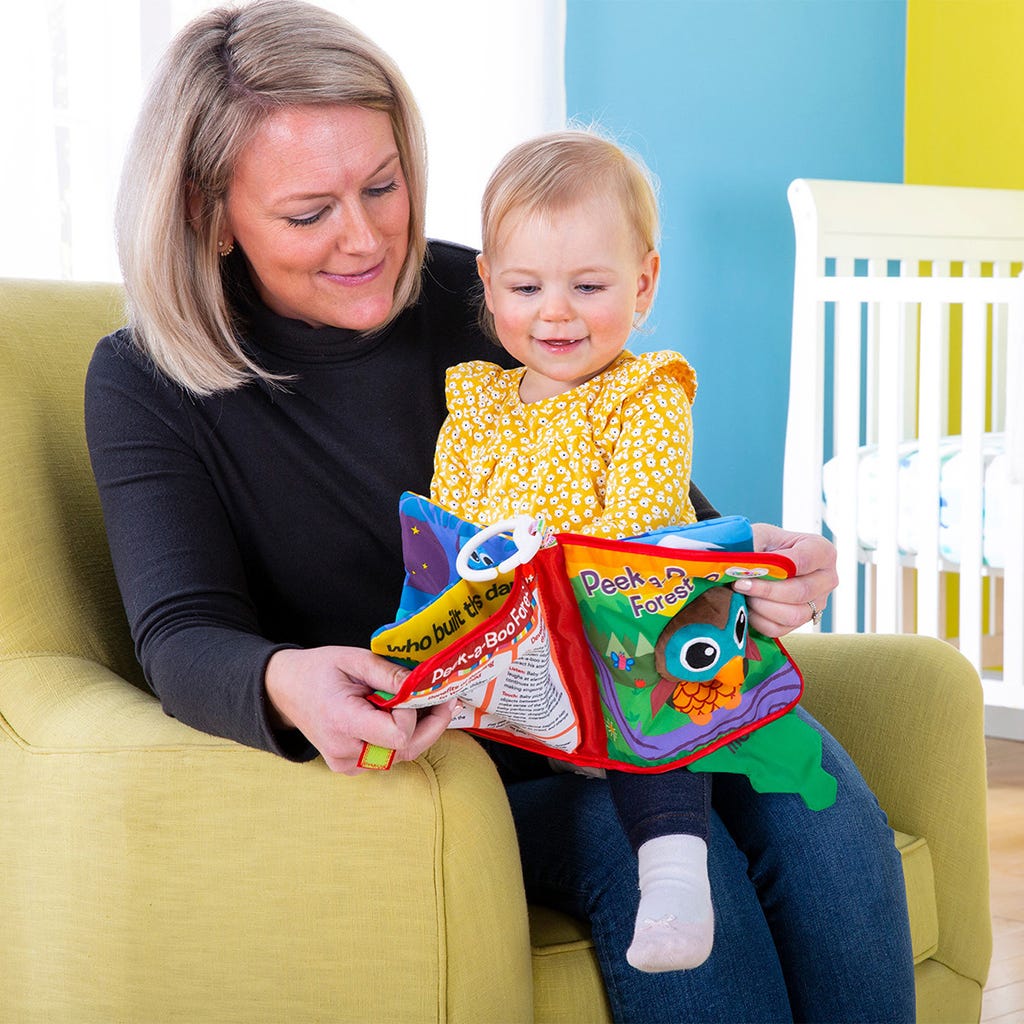 Libro interactivo para bebé suave