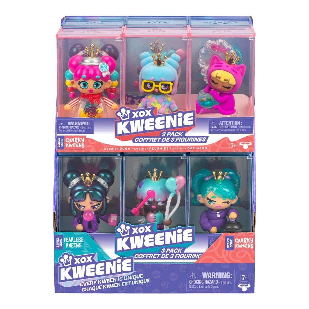 Xox Kweenie Pack De 3 Muñecas Surtido