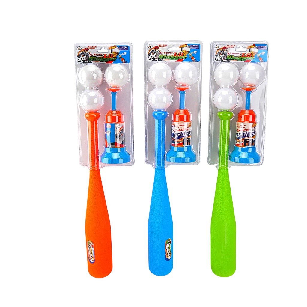 Set De Bésbol Con Máquina Lanzadora 53Cm