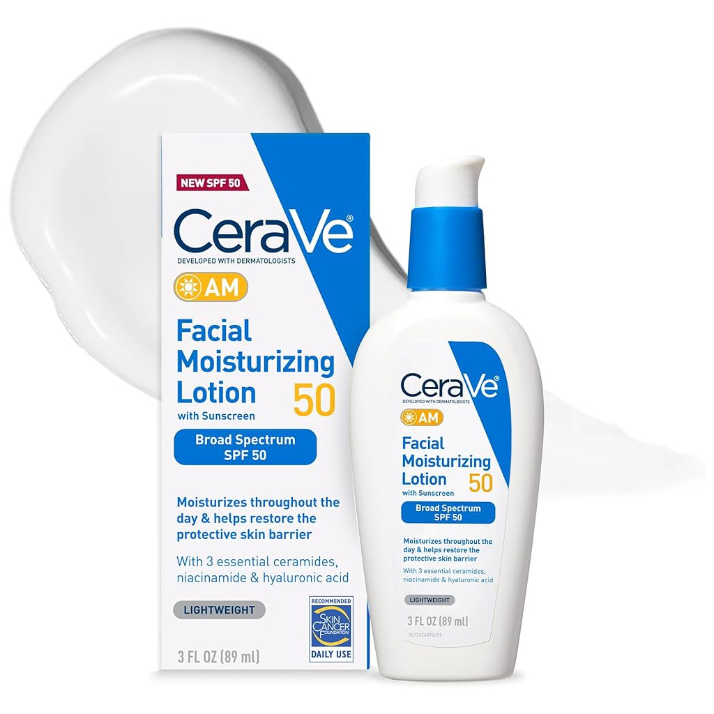 Cerave Loción Facial Hidratante Am Spf50