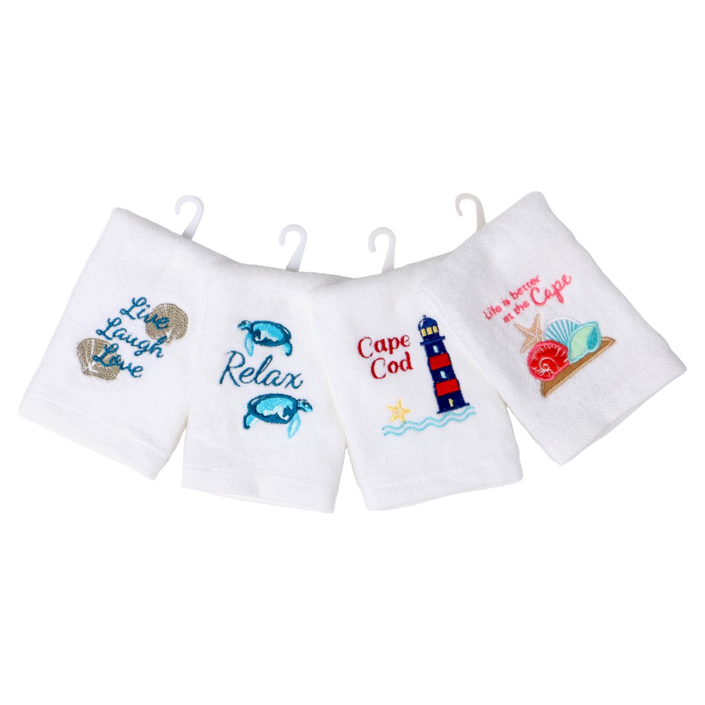 Toalla de cara con estampado marino surtidos