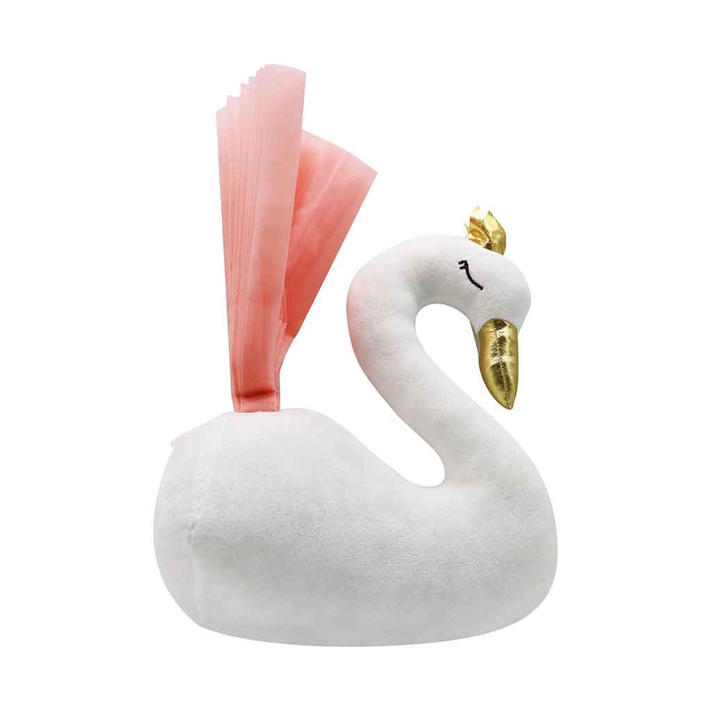 CISNE DE PARED DECORATIVA 30X25CM