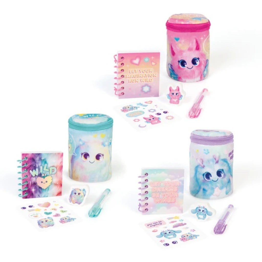 Mini Set De Papelería Doodle Imagination Land Diseños Surtidos