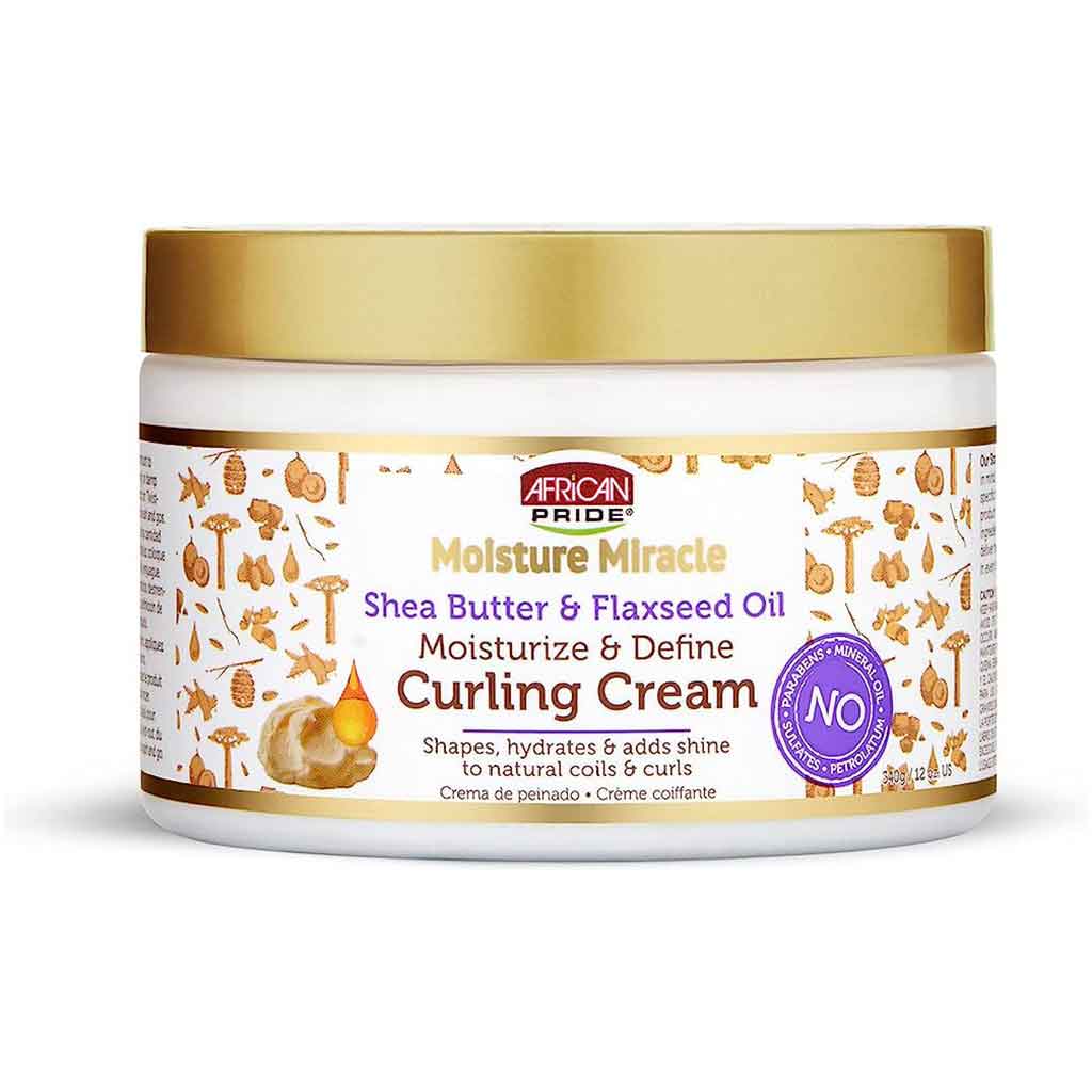 Ap Mm Crema Rizadora Con Manteca De Karité Y Aceite De Linaza 12Oz