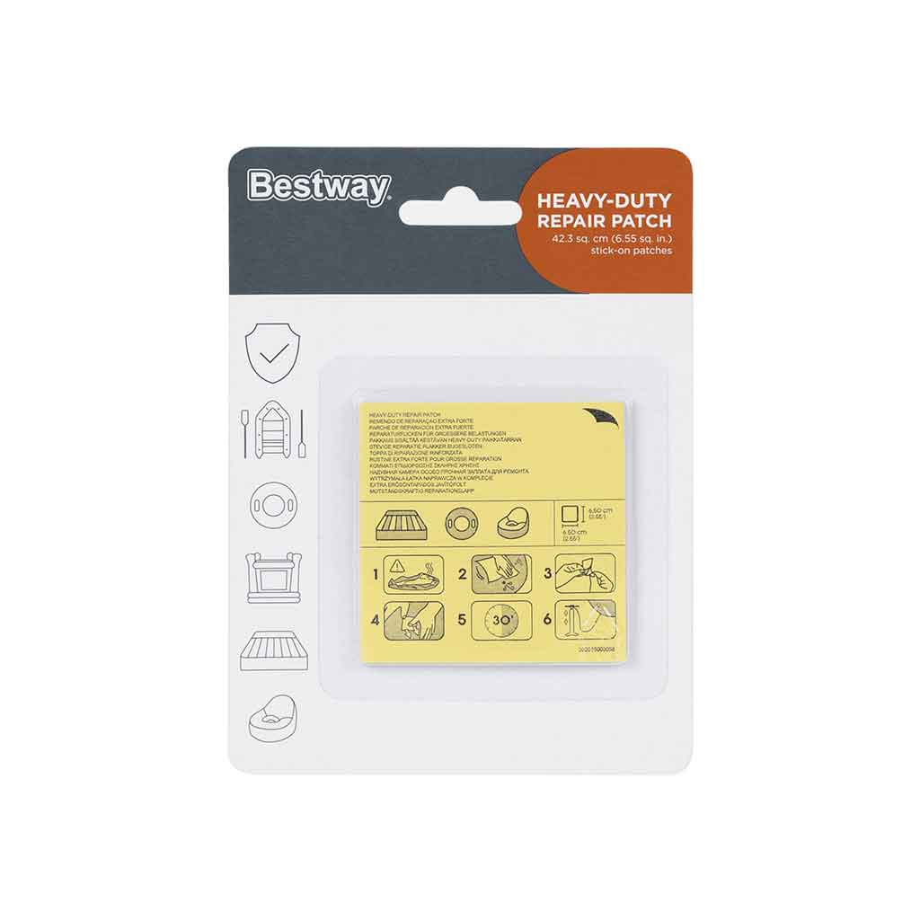 Parche Para Piscina 2.5"X2.5"/6.5Cmx6.5Cm