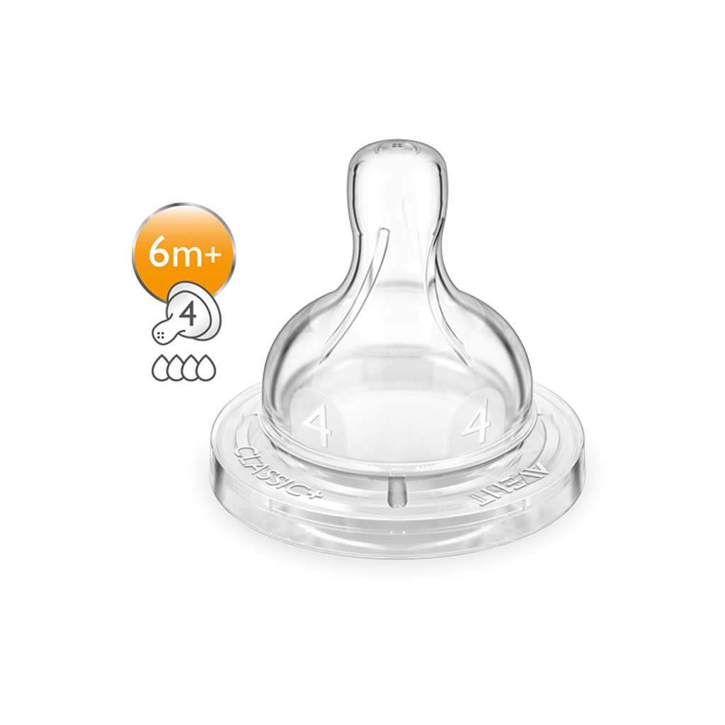 Set 2 Tetinas Flujo Rápido 6M