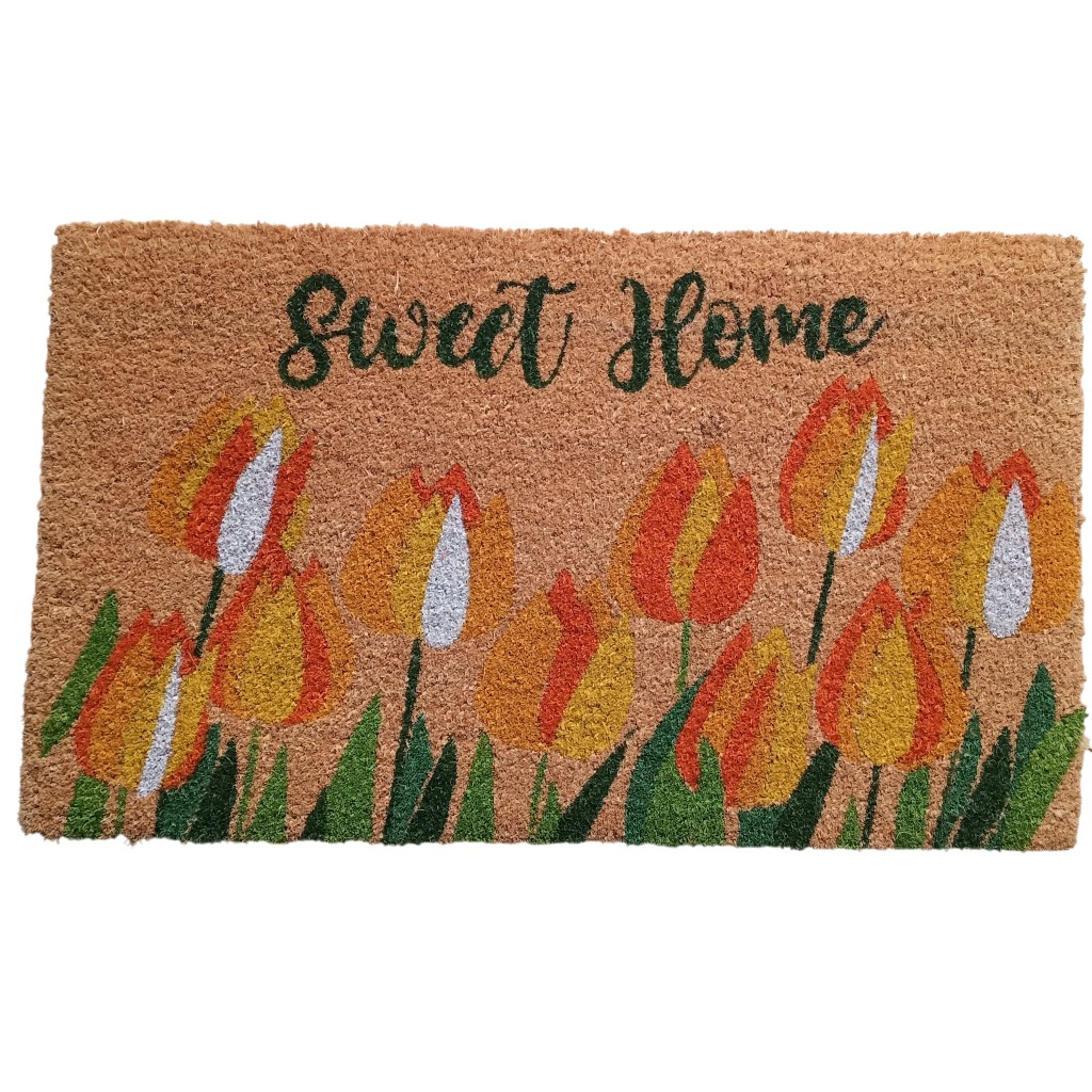 Alfombra Felpudo De Fibra De Coco 43X73X1.5Cm