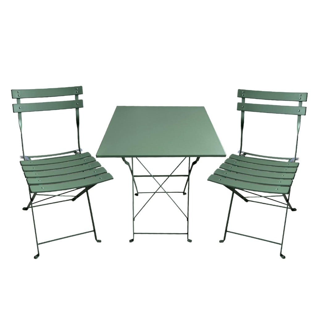 Set Bistro Zeleni 3Pzs Verde