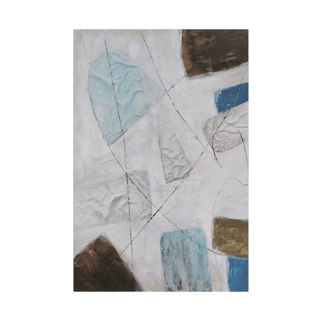 Cuadro Decorativo Abstracto 80x4x120cm
