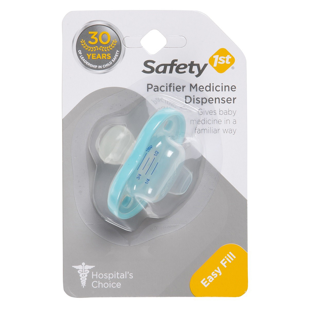 Dispensador De Medicamentos Para Chupete Color Azul