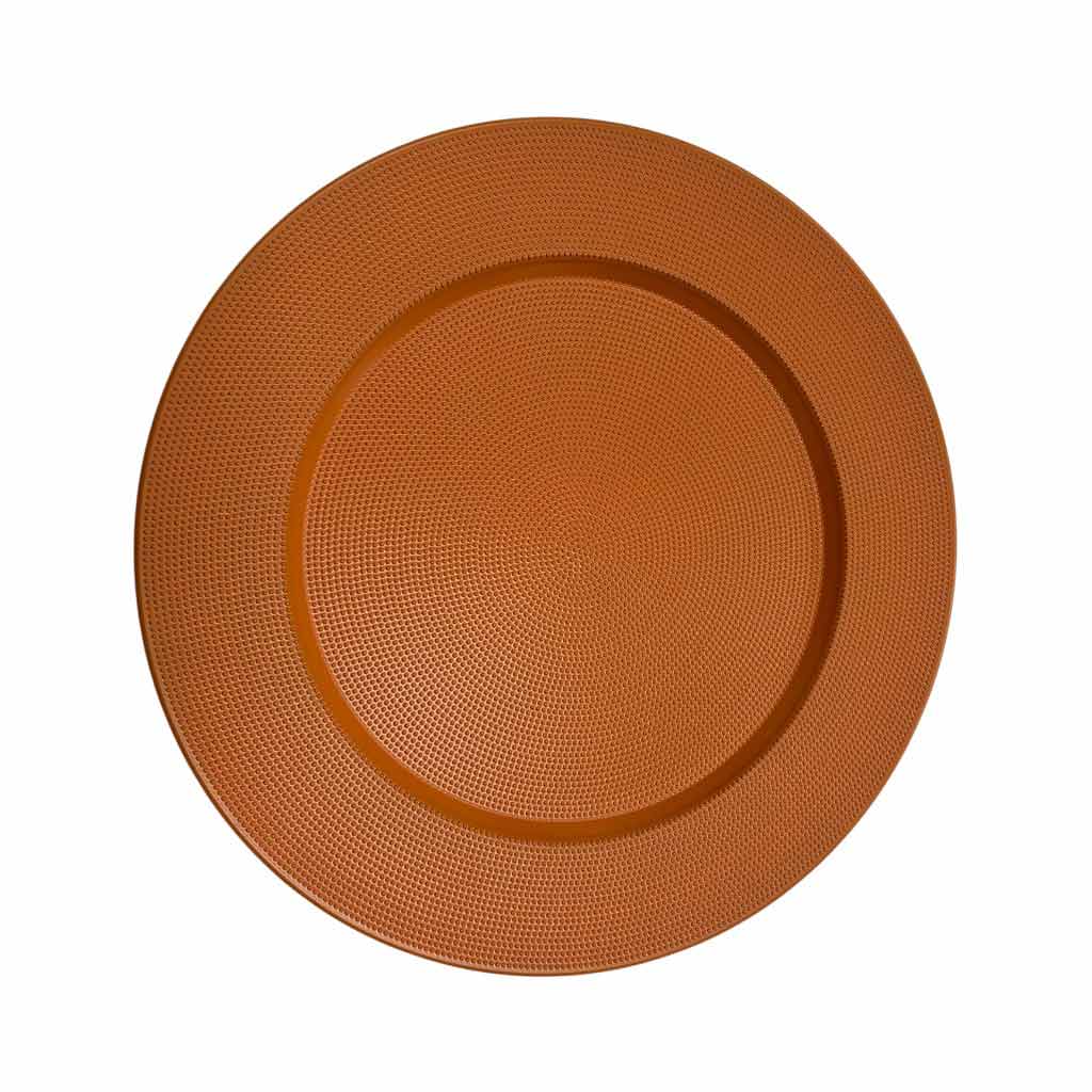 Plato De Fondo Naranja 33cm